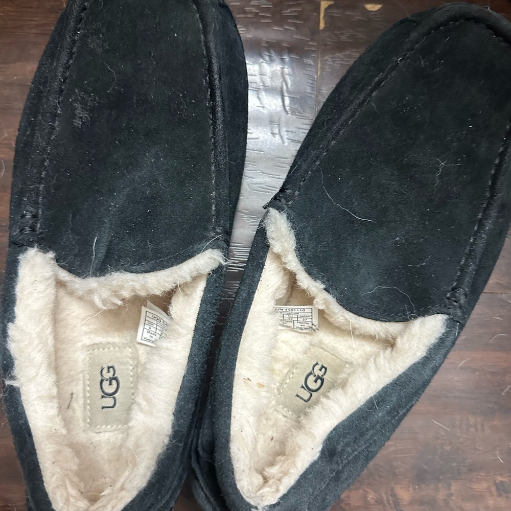 UGG Men's Dark Suede Loafers